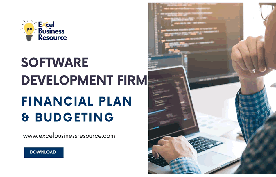 Software Development Firm Financial Projection Model (Excel template (XLSX)) Preview Image