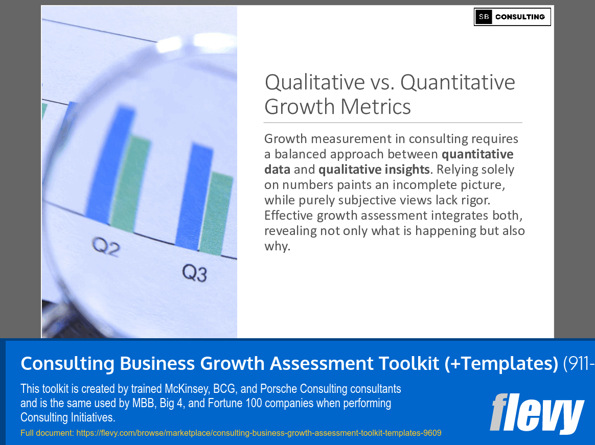 Consulting Business Growth Assessment Toolkit (+Templates) (911-slide PPT PowerPoint presentation slide deck (PPTX)) Preview Image