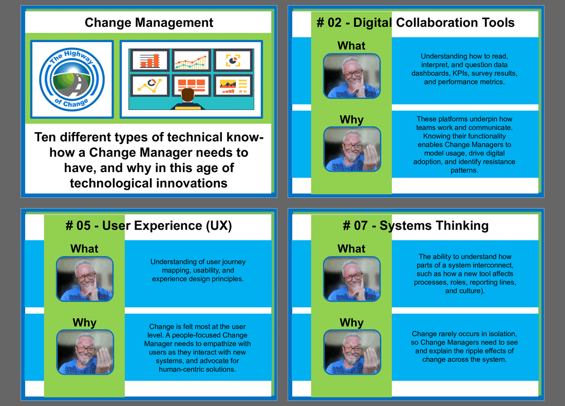 A Change Manager and Technical Competency (13-slide PPT PowerPoint presentation slide deck (PPT)) Preview Image