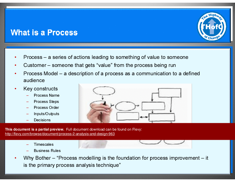 This is a partial preview of Process (2) - Analysis and Design (39-slide PowerPoint presentation (PPT)). Full document is 39 slides. 