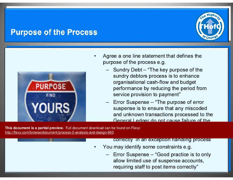 Process (2) - Analysis and Design (39-slide PowerPoint presentation (PPT)) Preview Image