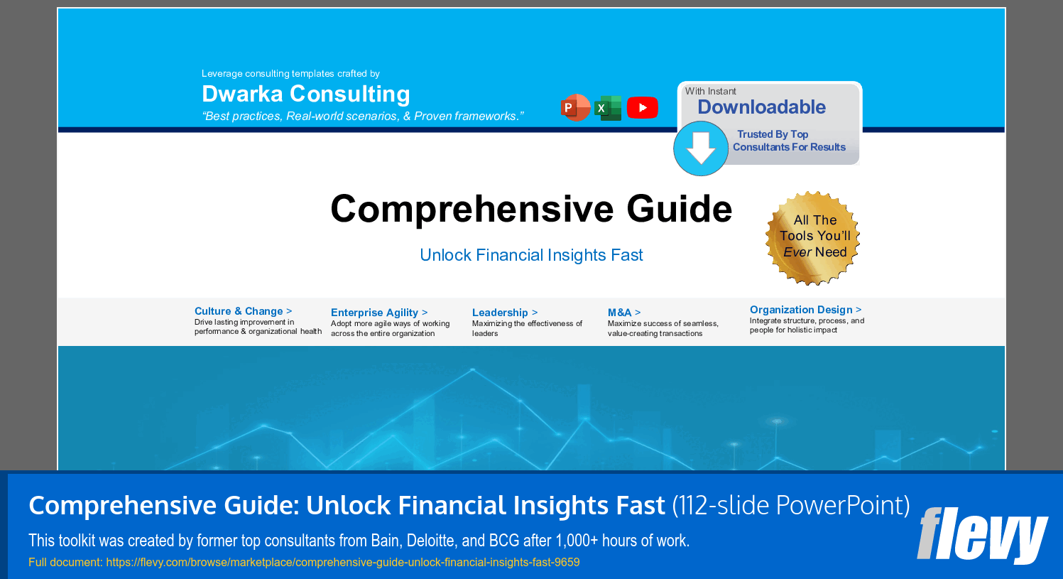 Comprehensive Guide: Unlock Financial Insights Fast (112-slide PPT PowerPoint presentation slide deck (PPTX)) Preview Image
