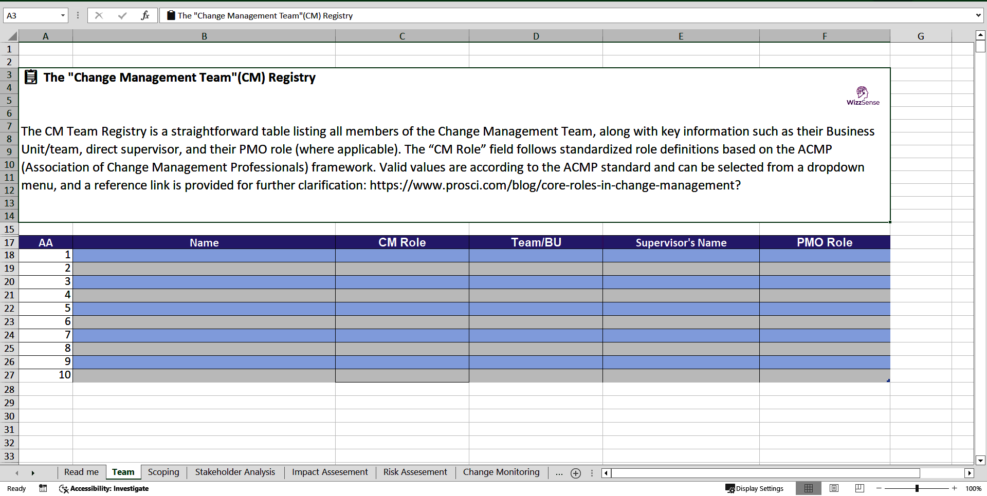 Mastering Change Toolbox (Excel template (XLSX)) Preview Image