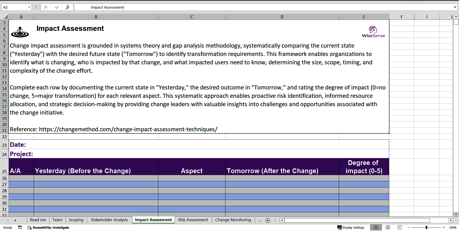Mastering Change Toolbox (Excel template (XLSX)) Preview Image