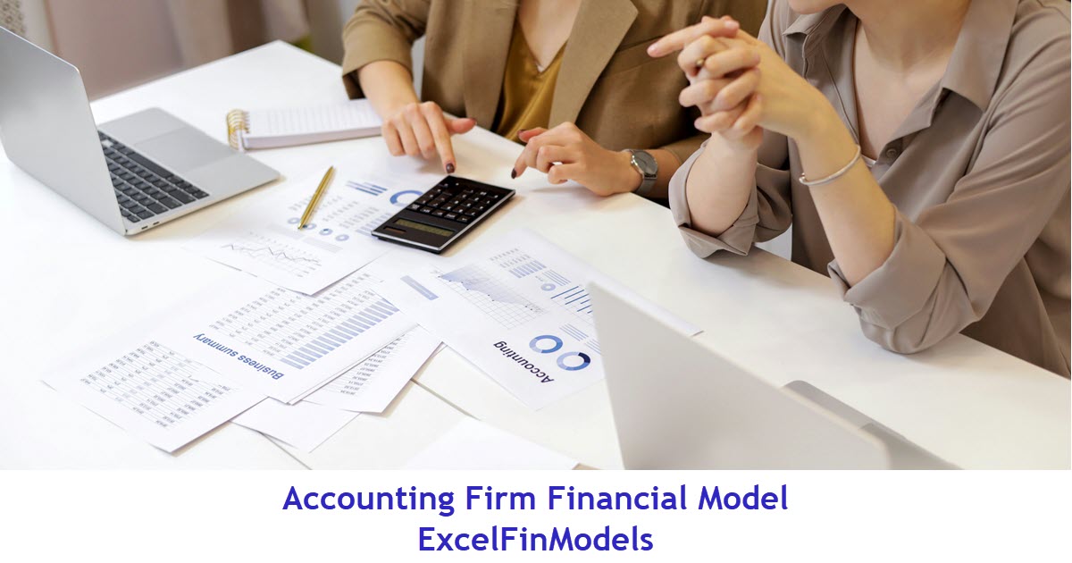 Accounting Firm Financial Forecast Model (Excel template (XLSX)) Preview Image