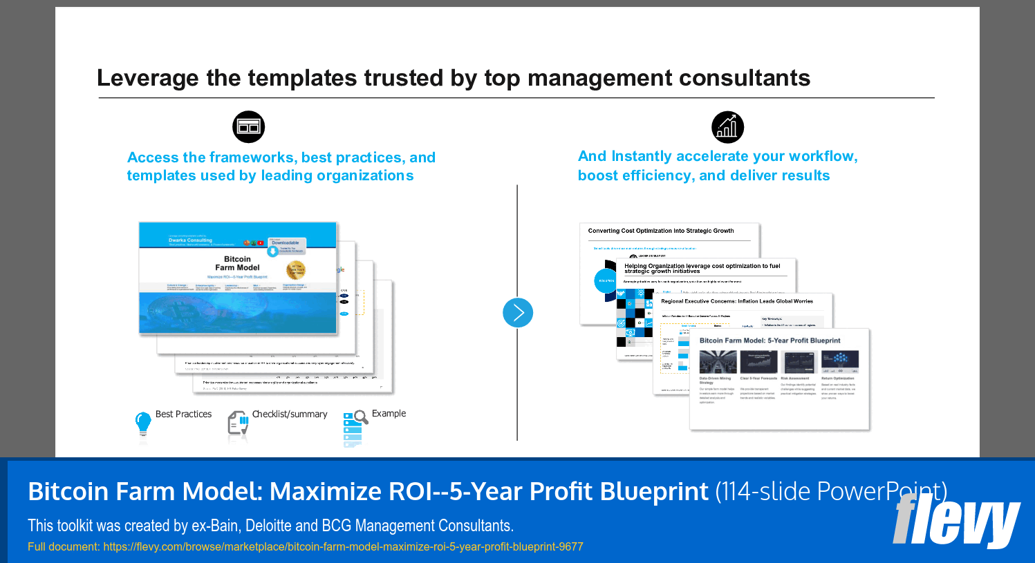 Bitcoin Farm Model: Maximize ROI 5-Year Profit Blueprint (114-slide PPT PowerPoint presentation slide deck (PPTX)) Preview Image