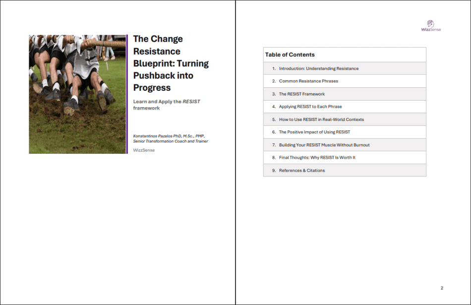 The Change Resistance Blueprint (0-page PDF document) Preview Image