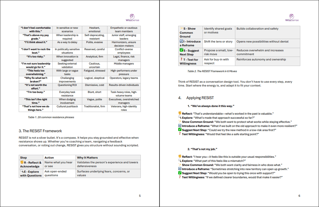 The Change Resistance Blueprint (0-page PDF document) Preview Image