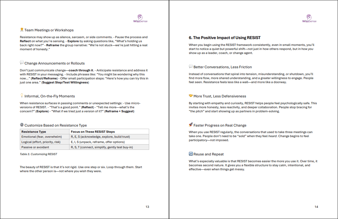 The Change Resistance Blueprint (0-page PDF document) Preview Image
