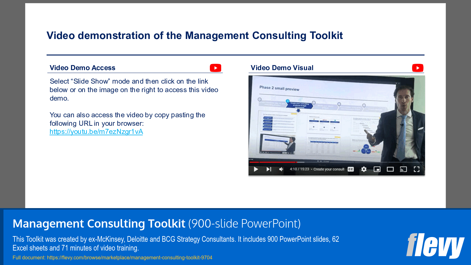 Management Consulting Toolkit (900-slide PPT PowerPoint presentation slide deck (PPTX)) Preview Image
