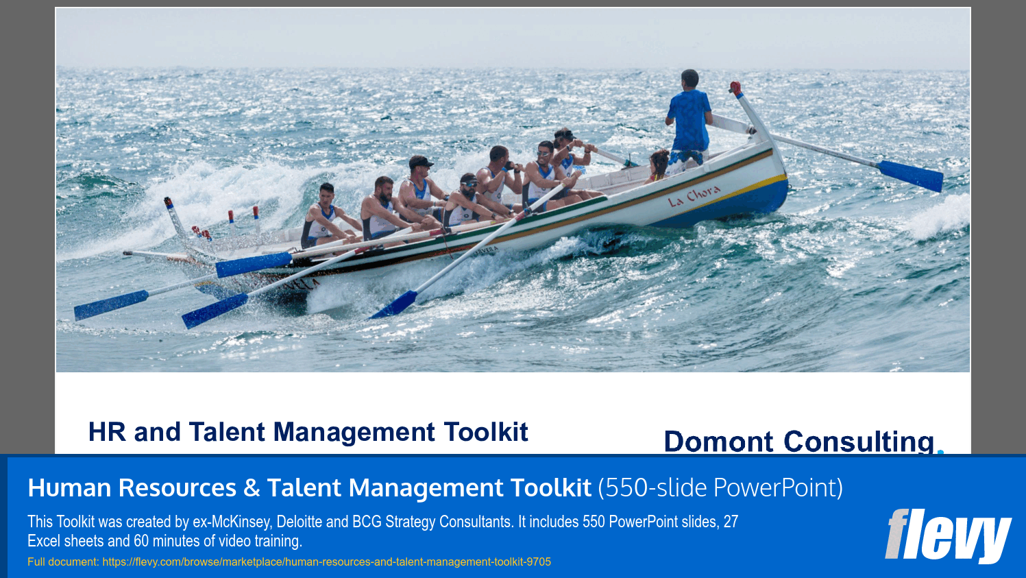 Human Resources & Talent Management Toolkit (550-slide PPT PowerPoint presentation slide deck (PPTX)) Preview Image