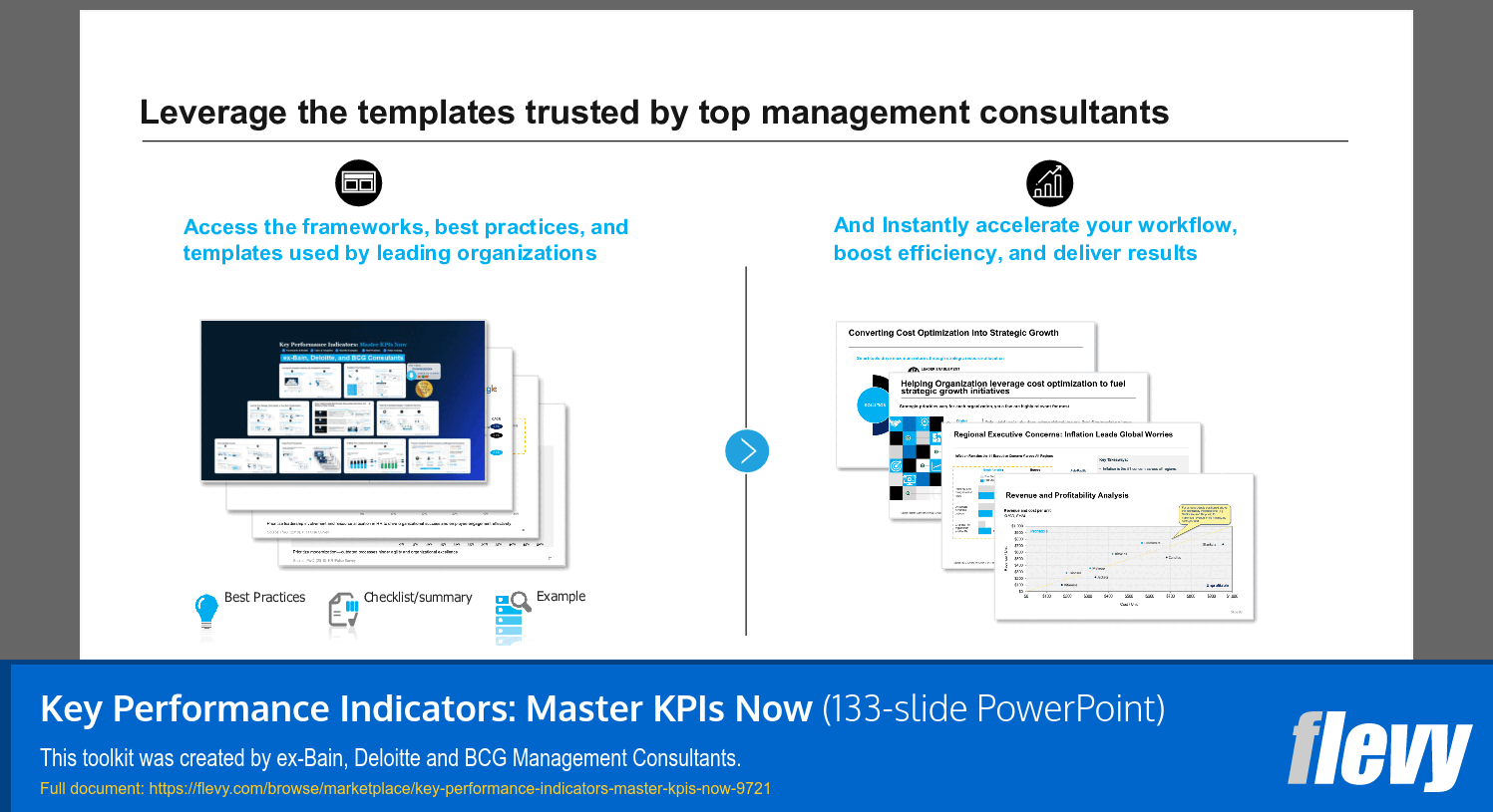 Key Performance Indicators: Master KPIs Now (133-slide PPT PowerPoint presentation slide deck (PPTX)) Preview Image