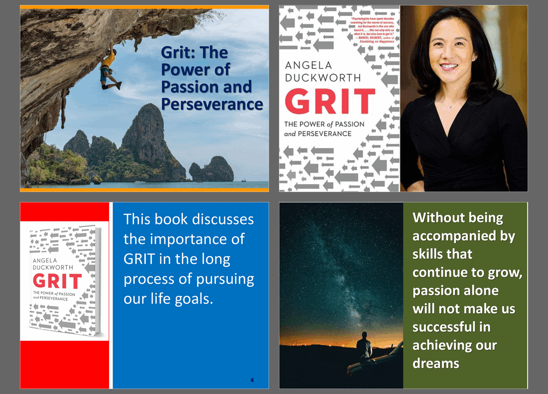The Power of Grit and Resiliency Book Summary (50-slide PPT PowerPoint presentation slide deck (PPTX)) Preview Image