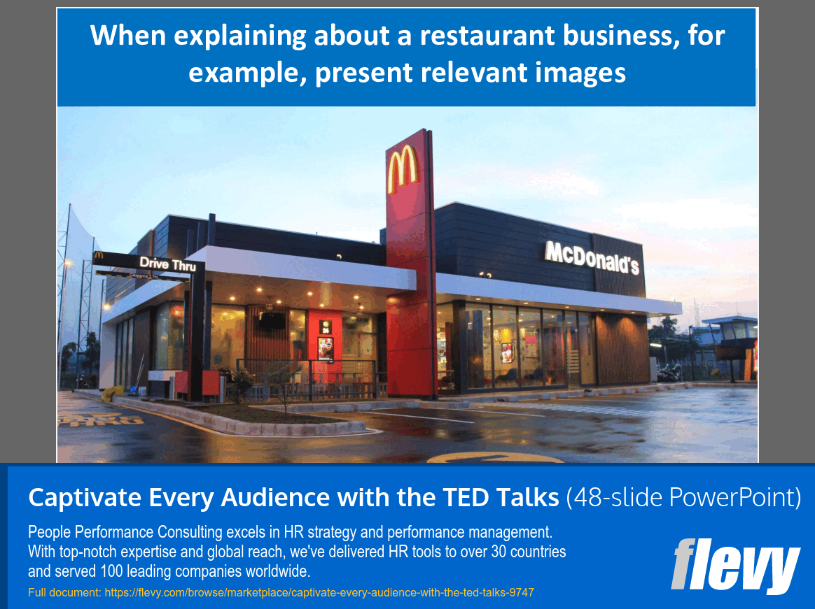 Captivate Every Audience with the TED Talks (48-slide PPT PowerPoint presentation slide deck (PPTX)) Preview Image