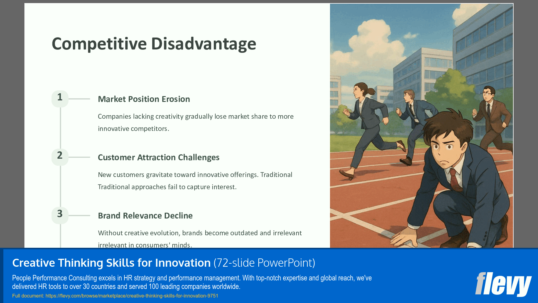 Creative Thinking Skills for Innovation (72-slide PPT PowerPoint presentation slide deck (PPTX)) Preview Image