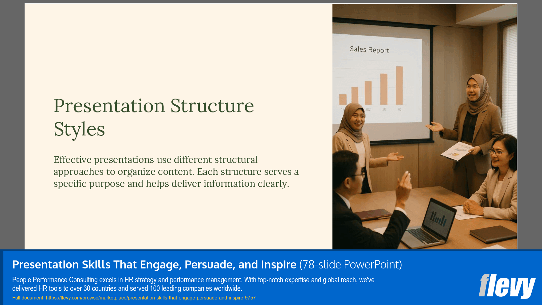 Presentation Skills That Engage, Persuade, and Inspire (78-slide PPT PowerPoint presentation slide deck (PPTX)) Preview Image