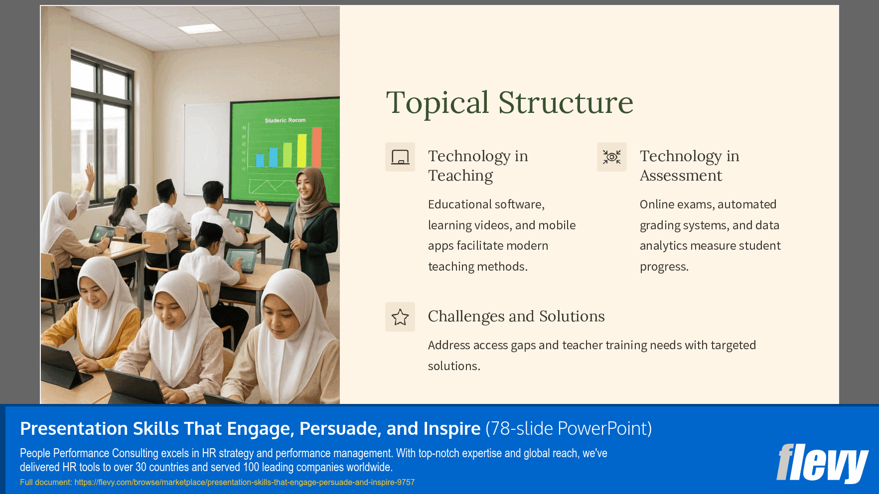 Presentation Skills That Engage, Persuade, and Inspire (78-slide PPT PowerPoint presentation slide deck (PPTX)) Preview Image