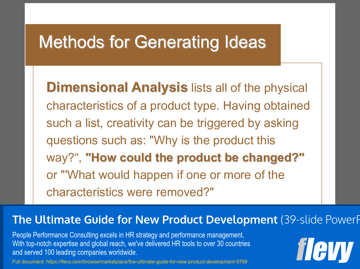 The Ultimate Guide for New Product Development (39-slide PPT PowerPoint presentation slide deck (PPTX)) Preview Image