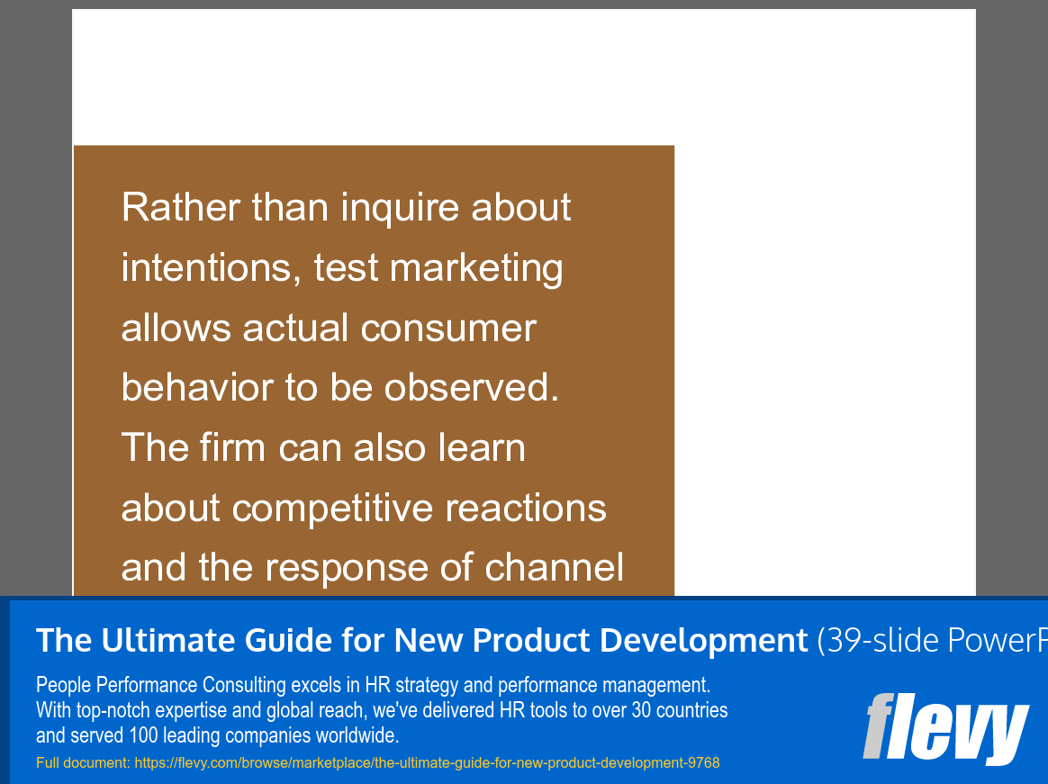 The Ultimate Guide for New Product Development (39-slide PPT PowerPoint presentation slide deck (PPTX)) Preview Image