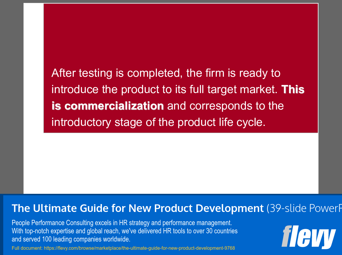 The Ultimate Guide for New Product Development (39-slide PPT PowerPoint presentation slide deck (PPTX)) Preview Image