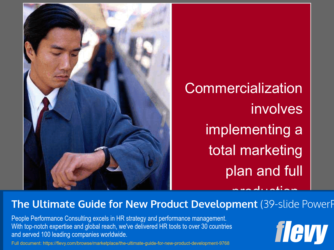 The Ultimate Guide for New Product Development (39-slide PPT PowerPoint presentation slide deck (PPTX)) Preview Image