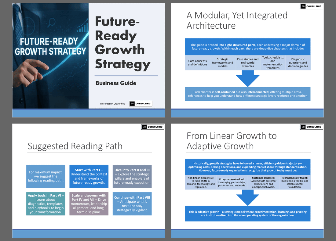 Future-Ready Growth Strategy Toolkit (841-slide PPT PowerPoint presentation slide deck (PPTX)) Preview Image