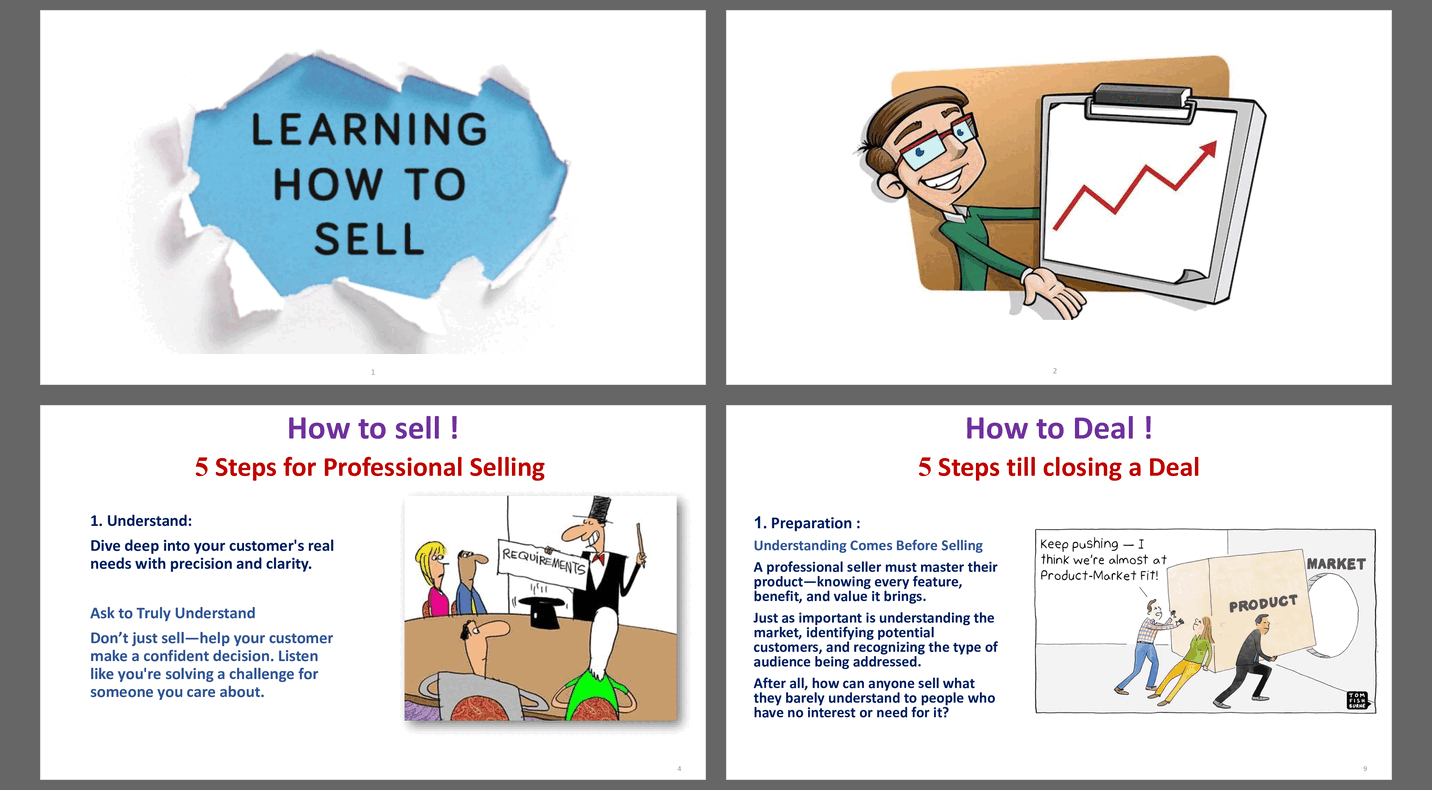 Sell Smart: Mastering the Art of Sustainable Sales (23-slide PPT PowerPoint presentation slide deck (PPTX)) Preview Image
