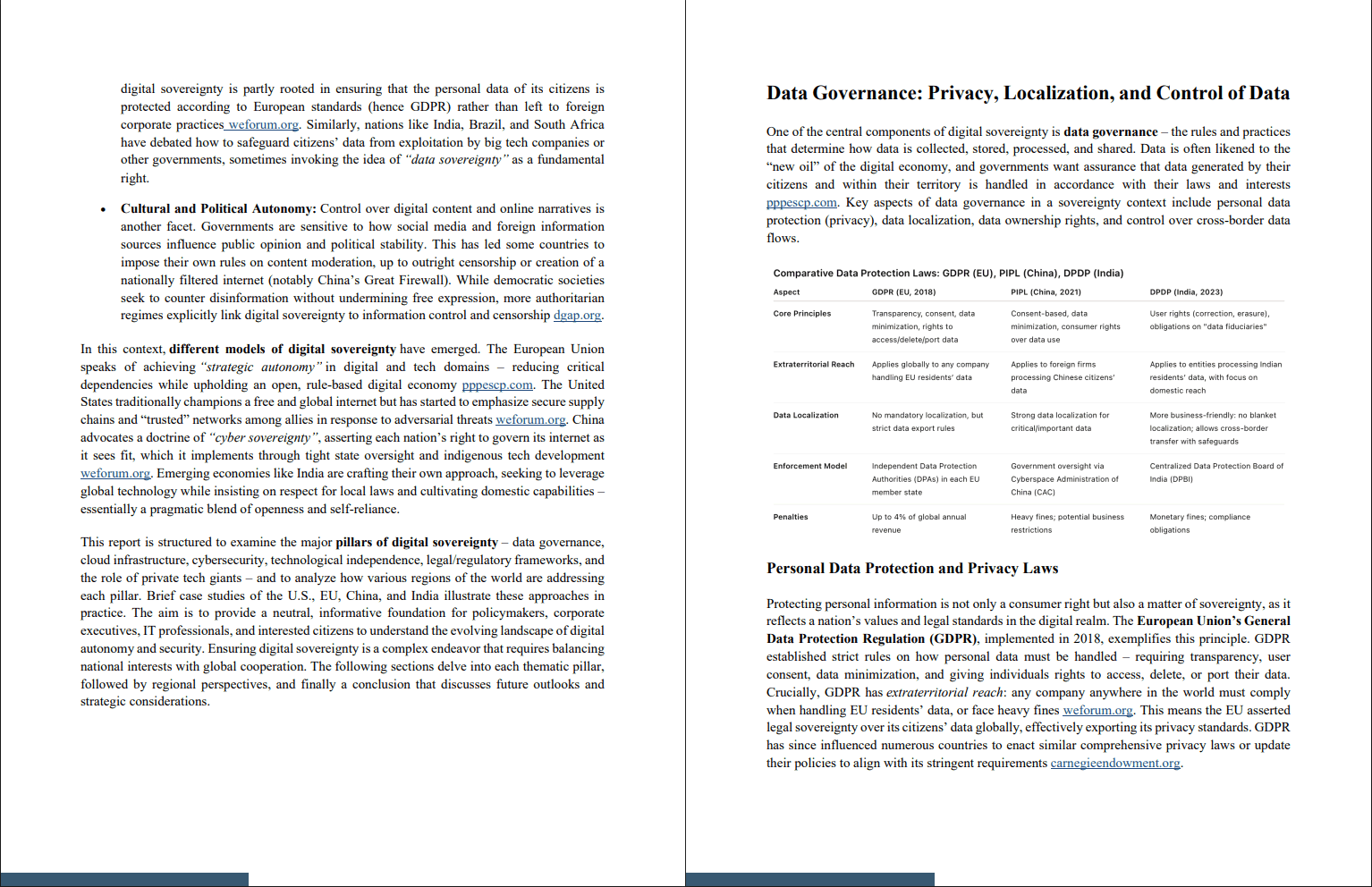 Digital Sovereignty: Data, Cloud, and Cybersecurity (0-page PDF document) Preview Image
