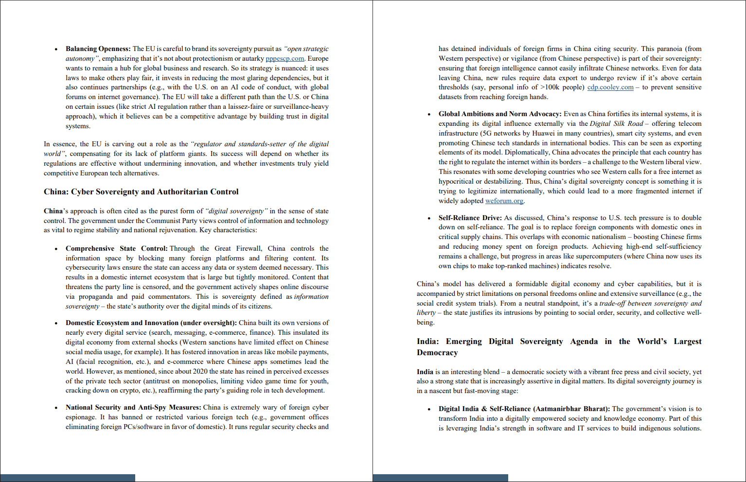 Digital Sovereignty: Data, Cloud, and Cybersecurity (0-page PDF document) Preview Image