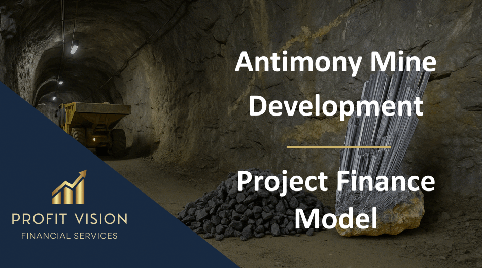 Antimony Mine Development – Project Finance Model (Excel template (XLSX)) Preview Image