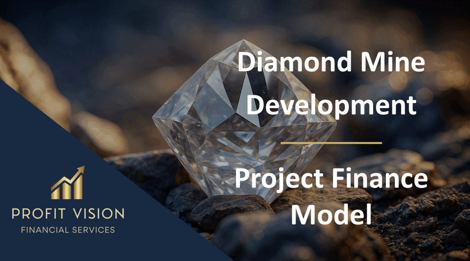 Diamond Mine Development – Project Finance Model (Excel template (XLSX)) Preview Image