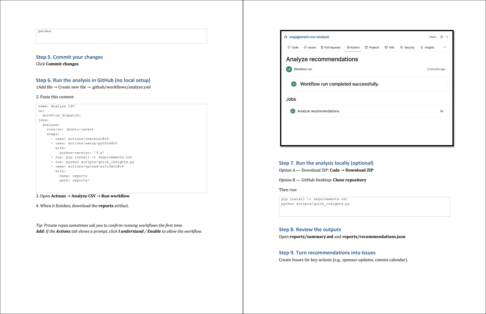 GitHub for Non-Technical Users (13-page PDF document) Preview Image