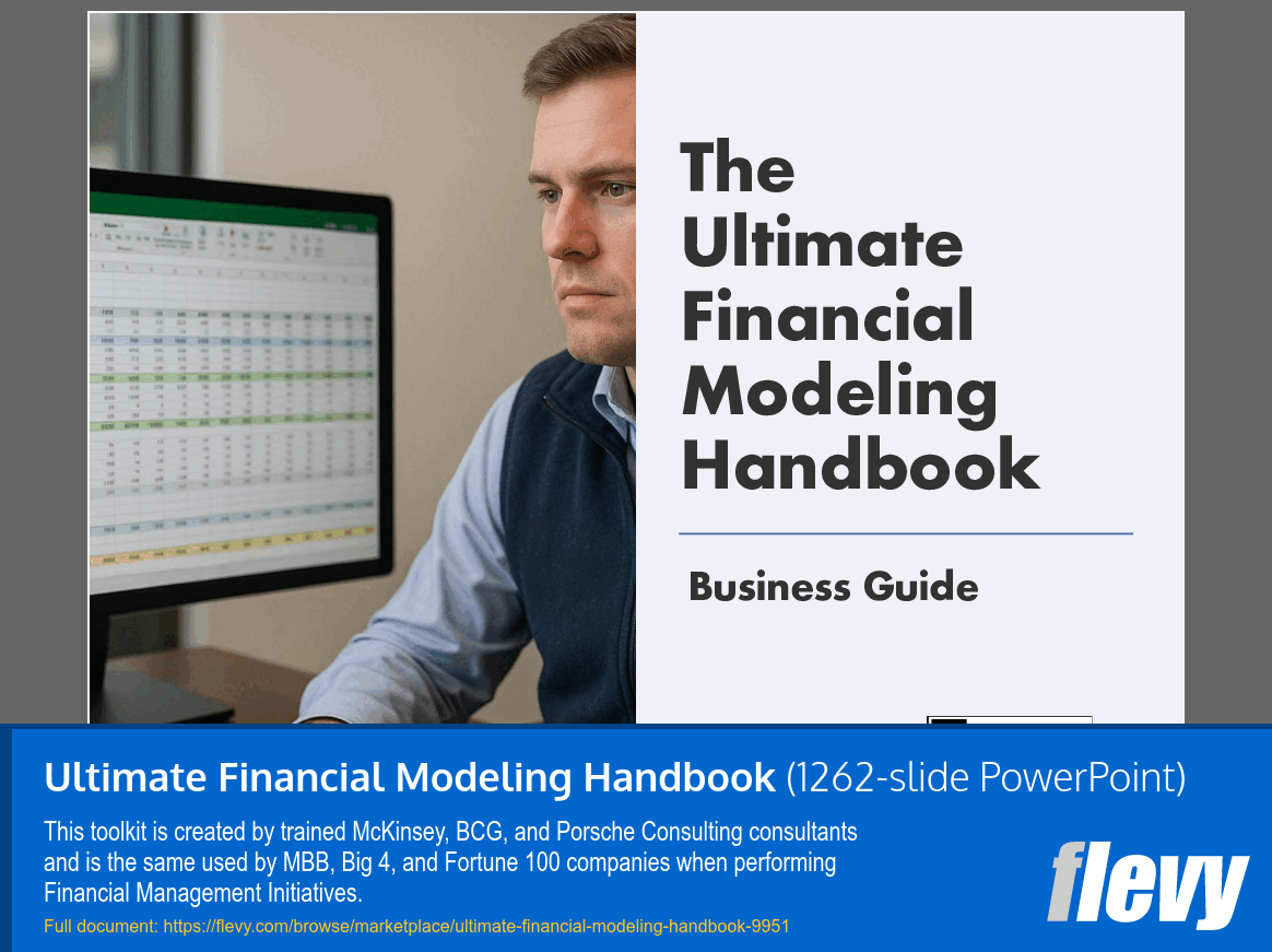 Ultimate Financial Modeling Handbook (1262-slide PPT PowerPoint presentation slide deck (PPTX)) Preview Image