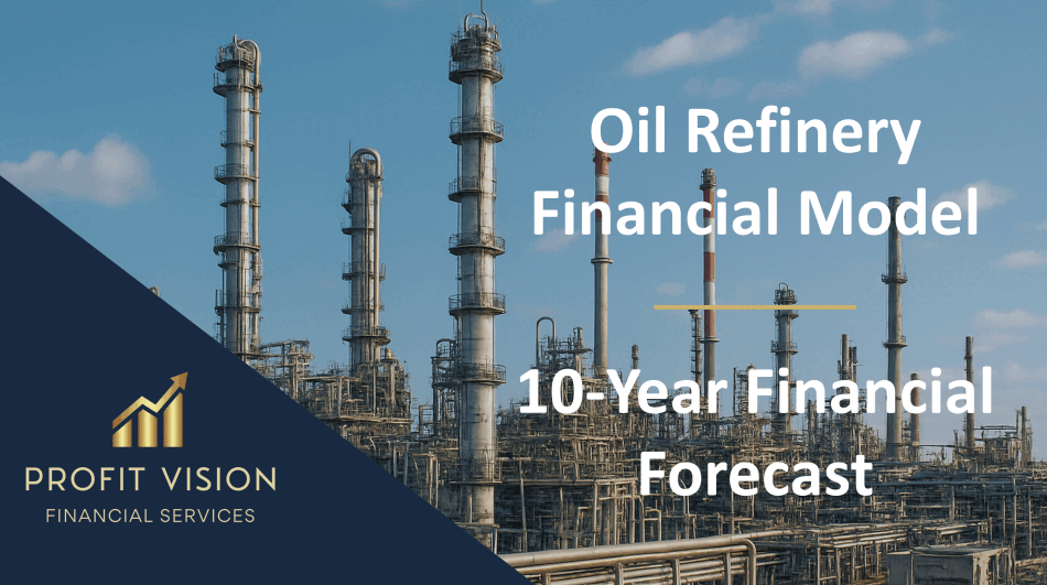 Oil Refinery – 10 Year Financial Model (Excel template (XLSX)) Preview Image