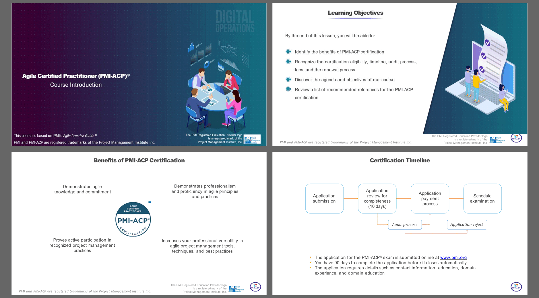 PMI-ACP Complete Manual (699-slide PPT PowerPoint presentation slide deck (PPTX)) Preview Image