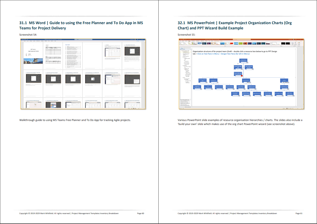 130+ Project Management Templates for both Waterfall & Agile (78-page PDF document) Preview Image