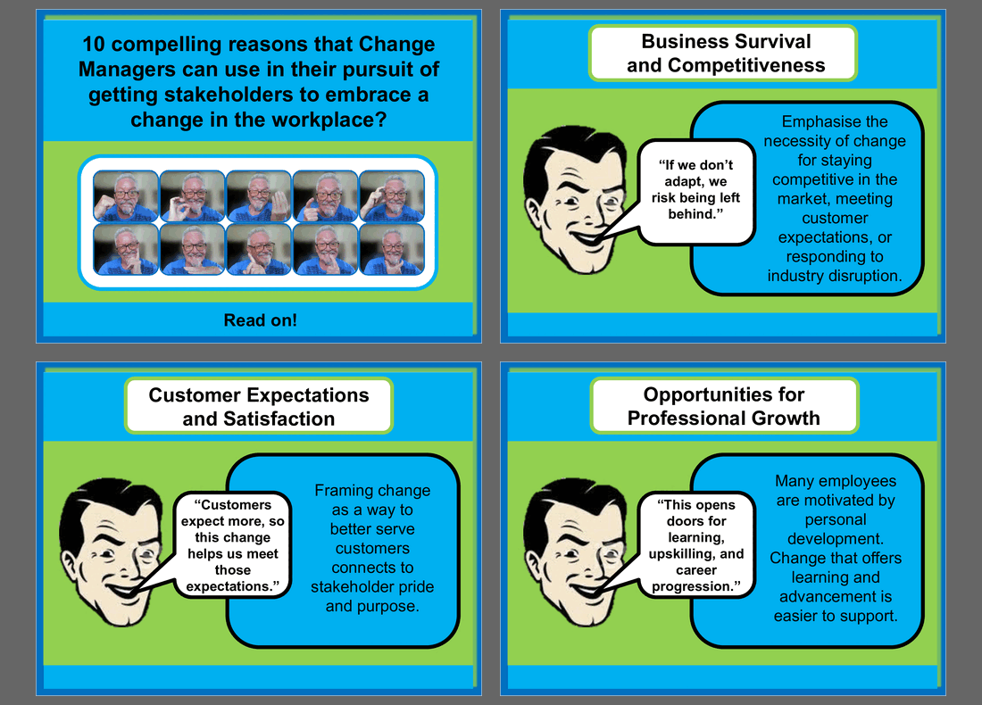 10 Compelling Reasons for Change (12-slide PPT PowerPoint presentation slide deck (PPT)) Preview Image